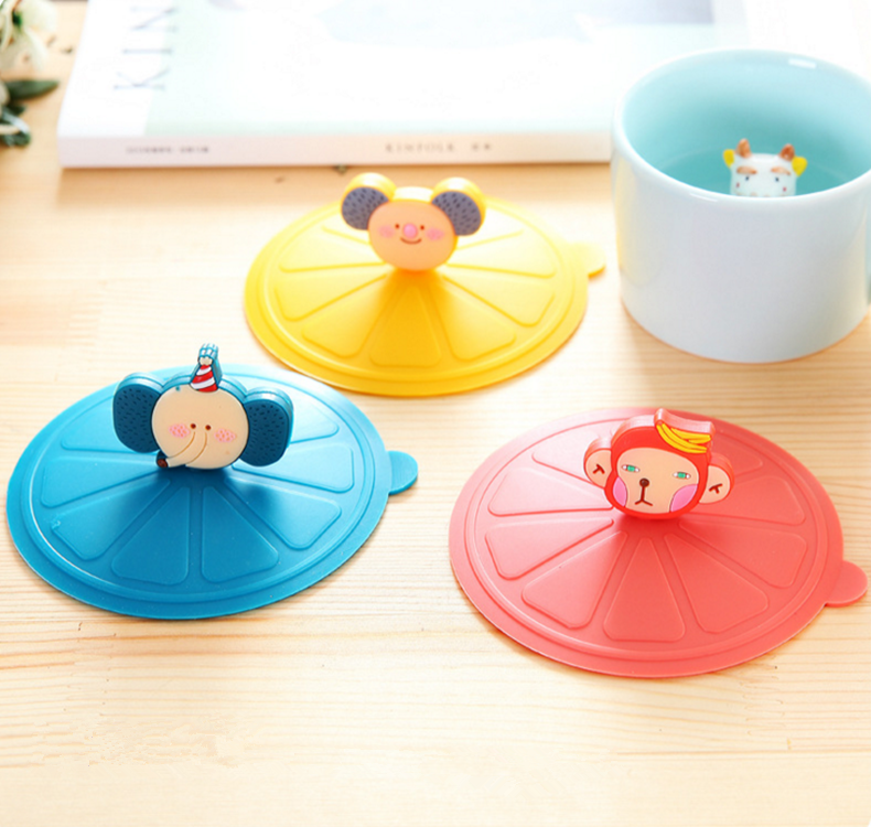 硅胶卡通杯盖